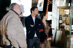 Данила Козловский в Музее Ельцина