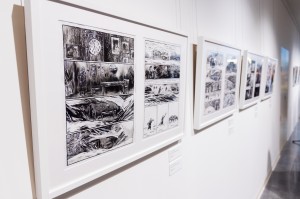 Открытие выставки «Сурвило» Ольги Лаврентьевой о блокаде Ленинграда