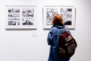 Открытие выставки «Сурвило» Ольги Лаврентьевой о блокаде Ленинграда