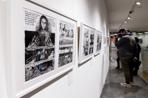 Открытие выставки «Сурвило» Ольги Лаврентьевой о блокаде Ленинграда