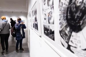 Открытие выставки «Сурвило» Ольги Лаврентьевой о блокаде Ленинграда