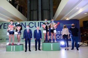 ХI Кубок Ельцина по теннису. Церемония награждения