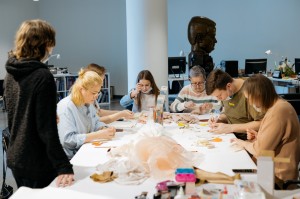 Мастер-класс по созданию тканевой скульптуры по мотивам работ Ксении Маркеловой