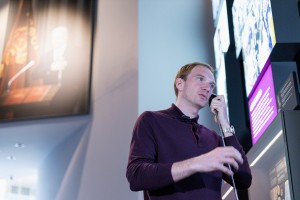 Актер Андрей Бурковский в Музее Ельцина