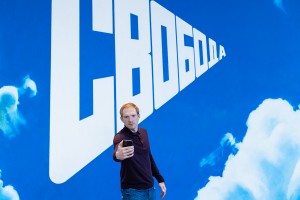 Актер Андрей Бурковский в Музее Ельцина