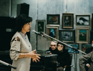 Алевтина Копылова. Открытие выставки «Авангард: на телеге в XXI век» в Кирове