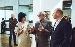 Алевтина Копылова, Андрей Сарабьянов. Открытие выставки «Авангард: на телеге в XXI век» в Кирове