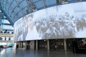 Видеоинсталляция «Последний марш»