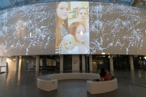 Видеоинсталляция «Последний марш»