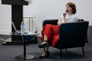 Лекция директора исследовательского центра Еврейского музея и Центра толерантности Светланы Амосовой