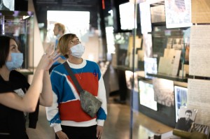 Режиссёр Евгения Останина в Музее Ельцина