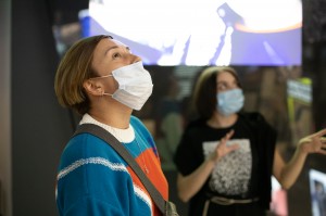 Режиссёр Евгения Останина в Музее Ельцина