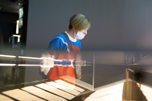 Режиссёр Евгения Останина в Музее Ельцина