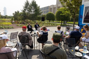 Пресс-завтрак в Саду трав у Ельцин Центра