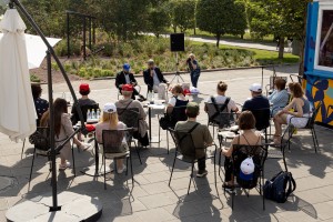 Пресс-завтрак в Саду трав у Ельцин Центра