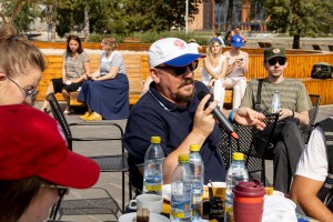 Пресс-завтрак в Саду трав у Ельцин Центра