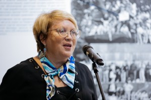 Татьяна Мерзлякова. Открытие выставки «Площадь свободной России»