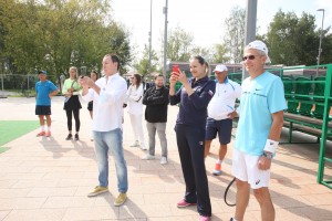 Благотворительный теннисный турнир «Победим вместе»