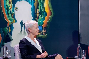 Чулпан Хаматова. Встреча со съемочной группой фильма Кирилла Серебренникова «Петровы в гриппе»