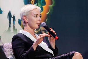 Чулпан Хаматова. Встреча со съемочной группой фильма Кирилла Серебренникова «Петровы в гриппе»