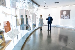 Евгений Савостьянов в Музее Ельцина