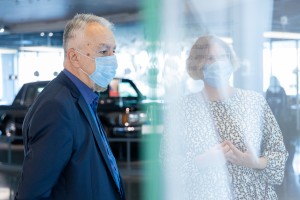 Евгений Савостьянов в Музее Ельцина