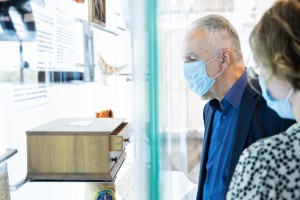 Евгений Савостьянов в Музее Ельцина