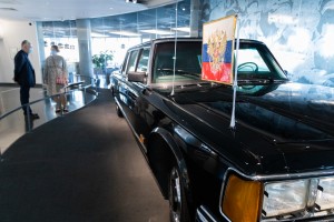 Евгений Савостьянов в Музее Ельцина