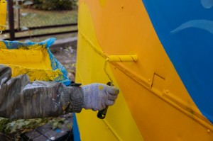 МЖК-1980: реставрируем граффити