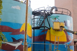 МЖК-1980: реставрируем граффити