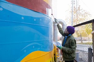 МЖК-1980: реставрируем граффити