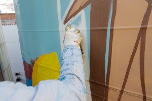 МЖК-1980: реставрируем граффити