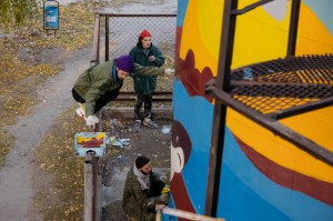 МЖК-1980: реставрируем граффити