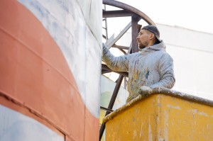 МЖК-1980: реставрируем граффити