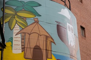 МЖК-1980: реставрируем граффити