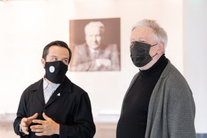 Леонид Десятников в Музее Ельцина