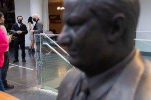 Леонид Десятников в Музее Ельцина