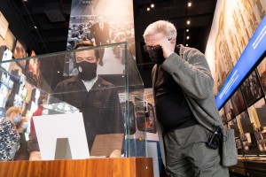 Леонид Десятников в Музее Ельцина