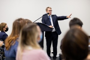 Лекция Финляндии в России Антти Хелантеря