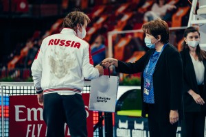 Церемония награждения стипендиатов Кубка Ельцина 2021. Татьяна Юмашева