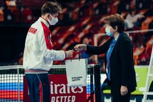 Церемония награждения стипендиатов Кубка Ельцина 2021. Татьяна Юмашева