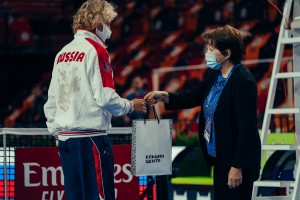 Церемония награждения стипендиатов Кубка Ельцина 2021. Татьяна Юмашева