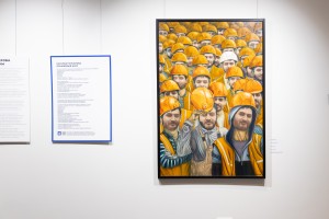 Открытие выставки Натальи Гончаровой «Оранжевый шум»