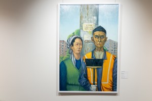 Открытие выставки Натальи Гончаровой «Оранжевый шум»