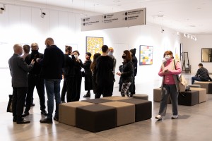 Открытие выставки Натальи Гончаровой «Оранжевый шум»