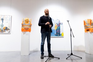 Открытие выставки Натальи Гончаровой «Оранжевый шум»