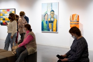 Открытие выставки Натальи Гончаровой «Оранжевый шум»