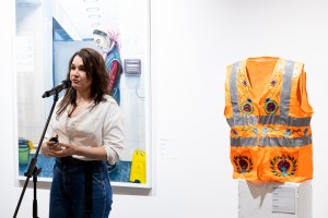 Открытие выставки Натальи Гончаровой «Оранжевый шум»