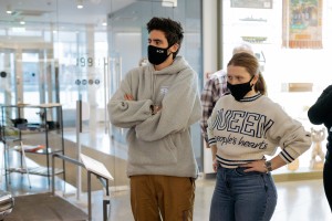 Варвара Шмыкова в Музее Ельцина