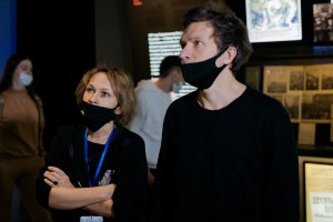 Наталья Дрозд в Музее Ельцина